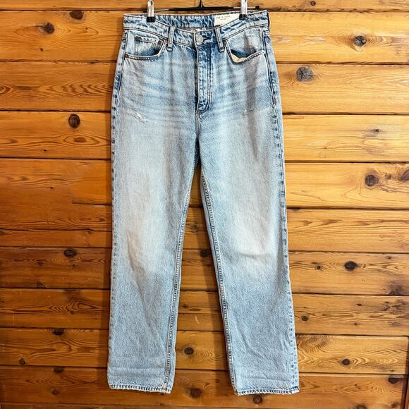 rag & bone Denim - Rag and Bone Alex High Rise Straight Jeans Size 28